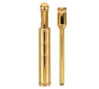 LIFKOME Baguette de Sourcier Portable en Métal, Kit de Baguettes de Sourcier, Cuivre, Or, Outil de Détection Auxiliaire, pour Archéologie et Expéditions en Plein Air