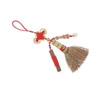 LIFKOME Balai Décoratif avec Amulette de Chance pour Table de Chevet Garçon Fille Balai Suspendu pour Lit Garçon Fille Symbole de Protection Mauvais Esprits Amulette Feng Shui Rétro