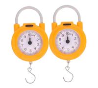 LIFKOME Balance à Ressort Portable Multifonction Légère avec Crochet Balance Analogique pour Cuisine et Usage Domestique Compacte et Pratique Échelle Suspendue Polyvalente