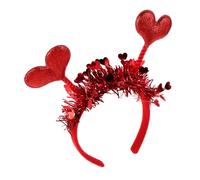 LIFKOME Bandeau Cœurs Pour Saint-valentin Accessoire Cheveux Adorable Pour Et Photos Pour Célibataires Et Événements