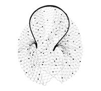 LIFKOME Bandeau En Maille Strass Accessoire Pour Voile De Mariée Pour Mariage Goûter Enterrement De Vie De Jeune Fille Mode Féminine