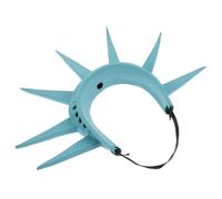 LIFKOME Bandeau Statue Liberté Torche En Plastique Solide Coiffe Gothique Adulte Accessoire Cosplay Patriote Pour Fête Et Carnaval