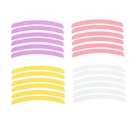 LIFKOME Bandes Permanentes De Cils En Silicone 12 Paires Coussinets Rehaussement Taille Unique Couleurs Assorties Outil Beauté Pour Femmes Usage Professionnel Et Personnel