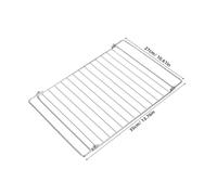 LIFKOME Barbecue Extensible Acier Inoxydable Maille Lisse et Antirouille Support Pratique pour Four Électrique Cuisson Homogène et Nettoyage Facile