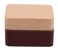 LIFKOME Boîte à Dents Bois Fait Main Pour Garçon Fille Récipient De Souvenirs De Dents De Lait Et Première Boucle Organisateur De Et Pratique Pour Garçon Fille Et Adulte