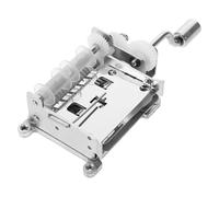 LIFKOME Boîte à Musique Manivelle DIY Notes avec Engrenage Cuivre Mécanisme pour Création Mélodies Personnalisées Projets Bricolage et Amateurs de Musique