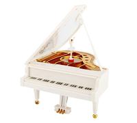 LIFKOME Boîte à Musique Rotative de Piano Moyen Modèle Figurine Danseuse Décoration Musicale Délicate pour Maison et Bureau Présent Décoratif pour Filles Mélodie Douce et Style Rétro