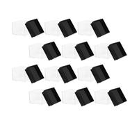 LIFKOME Boîte De Rangement Carrée Transparente En Plastique, Coffret à Spécimens Minéraux 12 Pcs, Étui D'exposition Compact Pour Cristaux, Pour Collection Et Organisation Industrielle