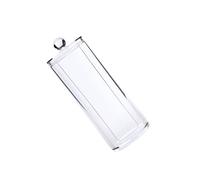 LIFKOME Boîte de Rangement Transparente pour Coton Démaquillant, Organiseur Compact 7x7x19 Cm Maison Voyages