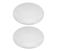 LIFKOME Bouchons de Vidange Étanches et Élégants pour Évier en Silicone Lot de 2 Blanc Adaptés pour Lavabo et Bassin de Cuisine ou Salle de Bain