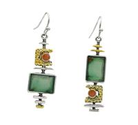 LIFKOME Boucles Oreilles Pendantes Turquoise Pour Femmes Décorations Oreilles Élégantes Accessoires Créatifs