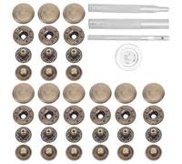 LIFKOME Boutons-pression pour Vêtements avec Kit Complet Outils Snaps Cuir pour Vestes Sacs et Réparations de Vêtements