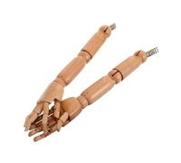LIFKOME Bras de Mannequin Articulé en Bois et Acier avec Articulations Flexibles, Apparence Réaliste, pour Photographie et Intégration Sociale