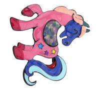 LIFKOME Broche Cheval Colorée en Alliage de Zinc, Accessoire Hypoallergénique et Confortable pour Costume de Fête ou Décoration D'écharpe, Design Unique pour Nouvel An Chinois 2026