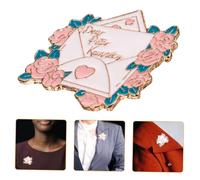 LIFKOME broche créative ecusson écusson cahier badges personnalisés calepin Épingle décorative broche décorative broche femelle broche pour femme Alliage de zinc