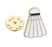 LIFKOME Broche Forme De Badminton Éléments Sportifs Épingle à Revers Amusante Pour Vêtements à Accessoires Unisexes Pour De Badminton