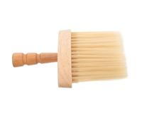 LIFKOME Brosse à Cheveux pour Coiffeur Manche en Bois Beige, Design Confortable et Léger, pour Coiffure et Rasage Manuel des Gentlemen