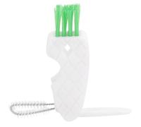 LIFKOME Brosse de Nettoyage pour Biberon et Bouteille Ménagère, Petite Brosse Multifonctionnelle en Plastique Blanche, Accessoire pour Nettoyage Précis des Goulots et Tétines, Usage