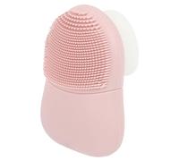 LIFKOME Brosse Nettoyante Visage Double Face en Silicone Rose Brosse Exfoliante Douce à Poils Souples Outil Manuel pour Nettoyage en Profondeur et Massage du Visage pour Peau Sensible
