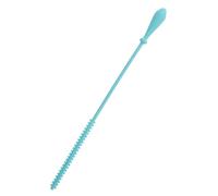 LIFKOME Brosse Silicone pour Nettoyage Paille et Bouteille Embout Souple Réutilisable Longue pour Gourde et Tasse et Facile Utilisation