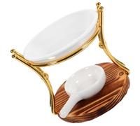 LIFKOME Brûleur De Cire Parfumée Céramique Diffuseur De Parfum Chauffe-Cire pour Huile Essentielle Bougeoir pour Chambre Photophore Décoratif