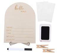 LIFKOME Cadre Photo pour Échographie avec Support Décoration Chambre Denfant Cadeau Naissance Pratique