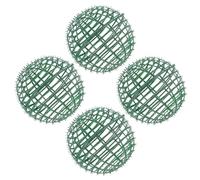 LIFKOME Cadres topiaires, Cage à Boules topiaire, Lot de 4, ABS léger et résistant à l’Usure, pour Composition Florale, Mariage et Jardin