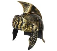 LIFKOME Casque De Soldat Romain : Casque De Costume Grec De Romain De Chevalier Médiéval Couvre-chef Viking Pour La Fête De Mascarade D'halloween