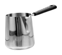 LIFKOME Casseroles Pour Cuisiner Petit Pot D'huile 600 Ml Acier Inoxydable 304 Bec Verseur Ergonomique Anti-brûlure Ustensile Cuisine Pour Cuisson Sauces Et Chauffage Huiles