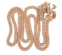 LIFKOME Ceinture De Pantalon Gothique Tressée En Corde Rustique Ceinture Longue Pour Pasteur Adulte Costume Cosplay Accessoire Marron Foncé Ajuste Tailles Variées