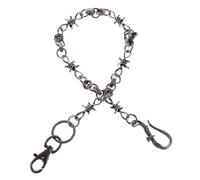 LIFKOME Chaîne De Portefeuille Punk Pour Homme : Ceinture En Métal Vintage - Décoration De Pantalon Hip-hop - Lien Latéral Élégant Pour Jean - Accessoire De Pantalon De Motard Tendance