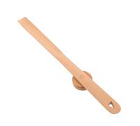 LIFKOME Chausse-pied Long en Bois de 50 Cm avec Fixation Magnétique Murale, Aide Ergonomique pour Personnes Âgées et Femmes Enceintes, Assistant Sabot Robuste pour Chaussage Facile