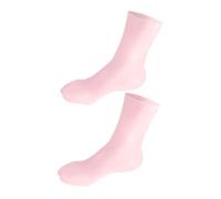 LIFKOME Chaussettes Hydratantes Gel Réutilisables pour Secs et Crevassés Confortables et Amortissantes à Effet Nid Abeille Soin Apaisant pour Femme