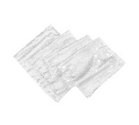 LIFKOME Chemin de Table Pailleté Argenté Décoration Scintillante pour Anniversaire Nappage et Long pour Fête et Table Disco