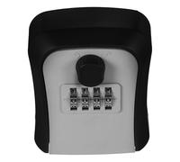 LIFKOME Coffre à Clés Code 4 Chiffres, Boîtier Mural ABS | Accès Partagé et Secours, Code Réinitialisable, Espace pour Cartes et Petits Objets, Locations Saisonnières