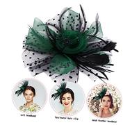 LIFKOME Coiffe De Mariée Postiche De Mariage Voile Bandeau Couvre-chef En Maille Chapeau Melon Bandeau Pour Cheveux