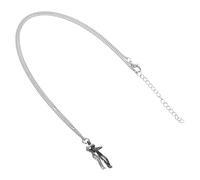 LIFKOME Collier D'amoureux en Laiton Pendentif Romantique, Bijou Chic et Stylé Présent de Saint-valentin Usage Quotidien