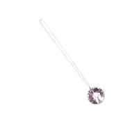 LIFKOME Collier Pendentif En Cristal À La Mode Collier À Motif Darbre En Cristal De Gravier Naturel Pour Femmes Bijoux Élégants Pour Occasions Spéciales