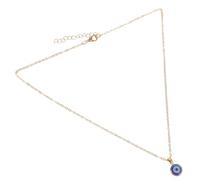 LIFKOME Collier Ras Du Cou Mauvais Œil Pour Femme 3 Pièces Amulette Bijoux Tendance Design Turc