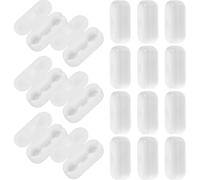 LIFKOME Connecteurs de Chaîne à Billes 50 Pièces Blanc, Accessoires pour Stores Verticaux, Plastique Résistant, Remplacement de Chaînette, Usage pour Stores Enrouleurs et Persiennes