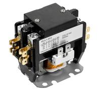 LIFKOME Contacteur de Remplacement pour Unité Extérieure de Climatisation Bobine 24vac, 2 Pôles 40 Amp, pour Compresseur de Climatisation, Fête été Assurée