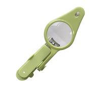 LIFKOME Coupe-Ongles pour Bébé Lampe et Loupe Outil de Soins des Ongles Pratique Matériau Métallique Petits Ongles Ensemble de Soins Sûr pour Bébé