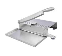 LIFKOME Couperet à Viande Coupes Portable Hachoir Trancheuse Couteau Fromage Slicer De Viande Coupe-légumes Coupe-viande Corps Principal En Acier Inoxydable 304