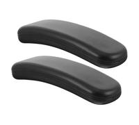 LIFKOME Coussinets Daccoudoir Ergonomiques PU pour Chaise de Bureau Design Galette Déhoussable Confort Réglable et Maintien Stable pour Fauteuil Pivotant