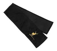 LIFKOME Couverture de Clavier de Piano Électrique Noire en Tissu Lavable pour Protection Pratique du Clavier 88 Touches Adaptée aux Pianos Droits Queue