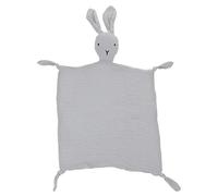 LIFKOME Couverture Doudou De Lapin En Coton Pour Bébé Serviette Câline De Sécurité Pour Tout-petit