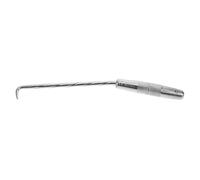 LIFKOME Crochet Acier Inoxydable pour Levage Manuel Outil Robuste pour Couverture de Regard et Porte Roulante Crochet de Traction pour Manutention et Alignement