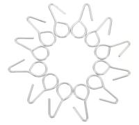LIFKOME Crochets de Fixation 100pcs en Acier S 28mm Fixation et Stabilisation pour Housse de Siège Auto du Coussin de Siège pour Voiture