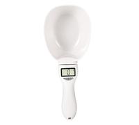 LIFKOME Cuillère Peseuse Électronique Beige Multifonction pour Cuisine et Nourriture Animale Mesure Précise des Ingrédients