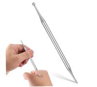 LIFKOME de Massage Acier Inoxydable pour Acupoints Outil Relaxant pour Massage Musculaire Facial et Réflexologie Compact pour Usage Domestique et Voyage